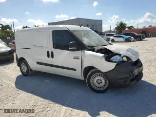 2020 Ram ProMaster City Cargo Van Tradesman with VIN ZFBHRFAB5L6R56283, listed as a Copart auction lot 45576415 with 124,711 mi miles and Non Repairable. Bid and sale history available at carsss.com. Image 4.