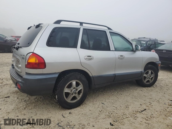 2003 Hyundai Santa Fe GLS with VIN KM8SC13E93U542588, listed as a Copart auction lot 85394024 with 75,910 mi miles and Clean Title. Bid and sale history available at carsss.com. Image 3.
