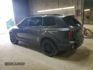 2024 Kia Telluride EX with VIN 5XYP3DGC5RG463482, listed as a Copart auction lot 50538495 with 28,669 mi miles and Salvage Title. Bid and sale history available at carsss.com. Image 2.