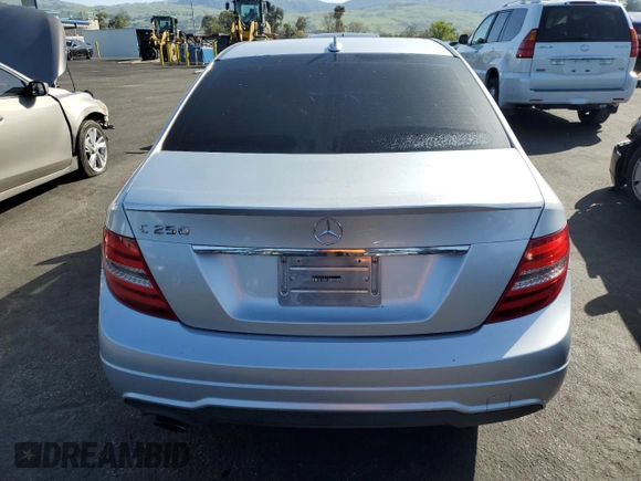 2014 Mercedes-Benz C C 250 Sport with VIN WDDGF4HB4ER314592, listed as a Copart auction lot 51862905 with 127,908 mi miles and Salvage Title. Bid and sale history available at carsss.com. Image 6.