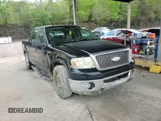 2008 Ford F-150 XLT with VIN 1FTPW12V38FB49393, listed as a Copart auction lot 52054265 with 301,847 mi miles and Salvage Title. Bid and sale history available at carsss.com. Image 11.