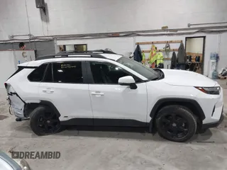 2023 Toyota RAV4 Hybrid XLE with VIN 2T3UWRFV1PW156948, listed as a IAAI auction lot 41556334 with 21,196 mi miles. Bid and sale history available at carsss.com. Image 14.