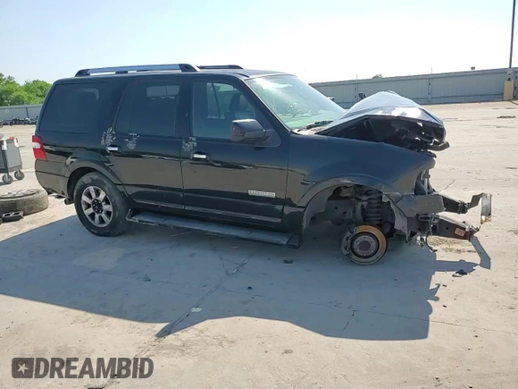 2007 Ford Expedition Limited with VIN 1FMFU19557LA54160, listed as a Copart auction lot 52327855 with Not provided miles and Salvage title. Bid and sale history available at DreamBid. Image 12.