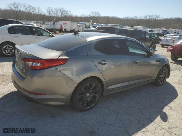 2013 Kia Optima SX w/Limited Pkg with VIN 5XXGR4A6XDG211323, listed as a Copart auction lot 49336745 with 130,095 mi miles and Salvage Title. Bid and sale history available at carsss.com. Image 3.