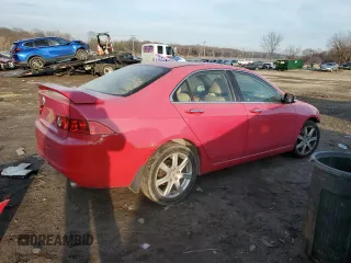 2004 Acura TSX w/Navigation with VIN JH4CL96994C030020, listed as a Copart auction lot 85901554 with 211,224 mi miles and Salvage Title. Bid and sale history available at carsss.com. Image 3.