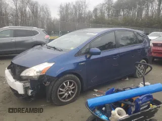2014 Toyota Prius Two with VIN JTDZN3EU6EJ003671, listed as a Copart auction lot 85237154 with 80,242 mi miles and Salvage Title. Bid and sale history available at DreamBid. Image 1.
