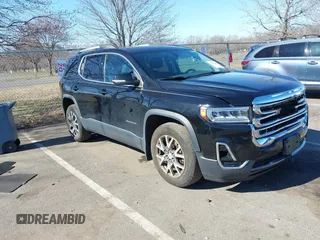 2020 GMC Acadia SLE with VIN 1GKKNKLA4LZ181585, listed as a IAAI auction lot 41833766 with 48,939 mi miles and . Bid and sale history available at carsss.com. Image 1.