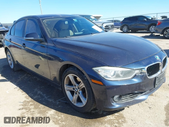 2014 BMW 3 Series 328i with VIN WBA3A5G59ENP29162, listed as a IAAI auction lot 41489678 with 85,215 mi miles. Bid and sale history available at carsss.com. Image 1.