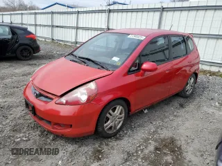 2008 Honda Fit Sport with VIN JHMGD38648S051576, listed as a Copart auction lot 51390025 with 135,328 mi miles and Clean Title. Bid and sale history available at carsss.com. Image 1.