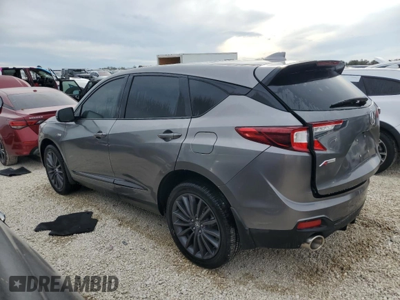 2024 Acura RDX w/A-Spec Advance Package with VIN 5J8TC2H88RL014686, listed as a Copart auction lot 77444064 with Not Provided miles and Salvage Title. Bid and sale history available at carsss.com. Image 2.