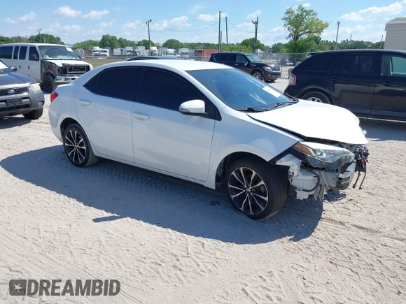 2019 Toyota Corolla L with VIN 5YFBURHE5KP880557, listed as a IAAI auction lot 41898199 with 83,003 mi miles and . Bid and sale history available at DreamBid. Image 1.
