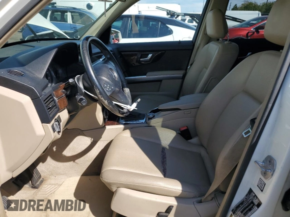 2012 Mercedes-Benz GLK 350 with VIN WDCGG8HB1CF741655, listed as a Copart auction lot 69476054 with 137,132 mi miles and Salvage Title. Bid and sale history available at DreamBid. Image 7.