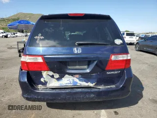 2005 Honda Odyssey EX with VIN 5FNRL38455B083151, listed as a Copart auction lot 51298125 with 210,854 mi miles and Salvage Title. Bid and sale history available at carsss.com. Image 6.