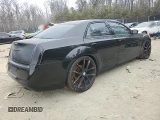 2014 Chrysler 300 with VIN 2C3CCABG7EH222370, listed as a Copart auction lot 46653055 with 121,983 mi miles and Salvage Title. Bid and sale history available at carsss.com. Image 3.