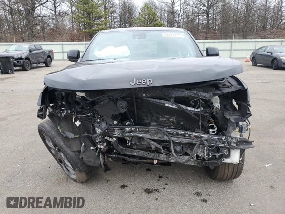 2021 Jeep Grand Cherokee High Altitude with VIN 1C4RJFCG9MC740053, listed as a Copart auction lot 52821035 with 43,212 mi miles and Salvage title. Bid and sale history available at DreamBid. Image 5.