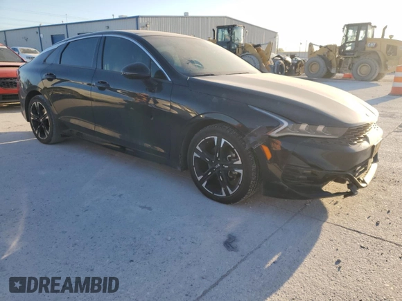 2021 Kia K5 GT-Line with VIN 5XXG64J29MG046046, listed as a Copart auction lot 49780785 with 87,217 mi miles and Salvage Title. Bid and sale history available at carsss.com. Image 4.