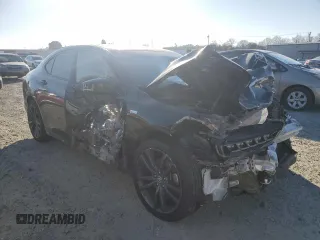 2020 Acura TLX w/A-Spec Pkg with VIN 19UUB1F63LA010597, listed as a Copart auction lot 88794355 with 0 mi miles and Salvage Title. Bid and sale history available at carsss.com. Image 4.