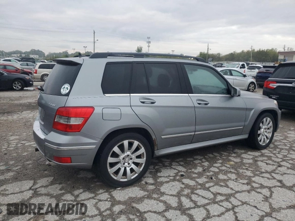 2011 Mercedes-Benz GLK 350 with VIN WDCGG8HBXBF534597, listed as a Copart auction lot 72635834 with 122,885 mi miles and Salvage Title. Bid and sale history available at DreamBid. Image 3.