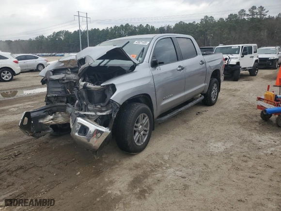 2015 Toyota Tundra 2WD Truck SR5 with VIN 5TFEM5F13FX091725, listed as a Copart auction lot 43621405 with 0 mi miles and Salvage Title. Bid and sale history available at carsss.com. Image 1.