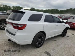 2021 Dodge Durango R/T with VIN 1C4SDJCT9MC762787, listed as a Copart auction lot 60757995 with 41,533 mi miles and Salvage title. Bid and sale history available at DreamBid. Image 3.