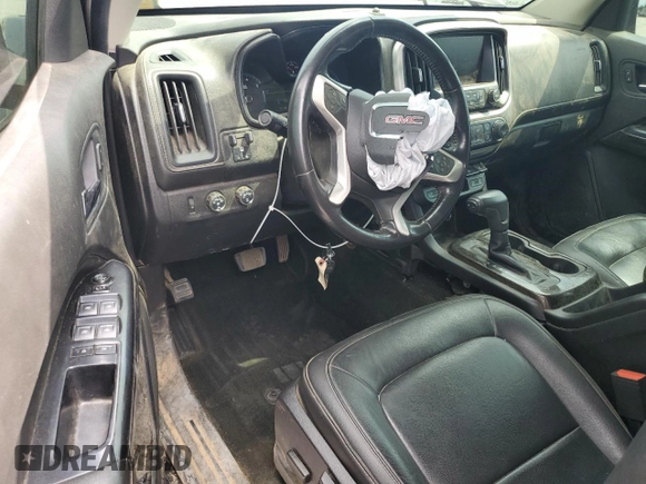 2017 GMC Canyon 4WD SLT with VIN 1GTP6DE12H1197829, listed as a Copart auction lot 43533765 with 117,149 mi miles and Salvage Title. Bid and sale history available at carsss.com. Image 8.