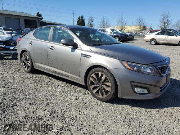 2015 Kia Optima SX with VIN 5XXGR4A7XFG510483, listed as a Copart auction lot 47249794 with 117,456 mi miles and Salvage Title. Bid and sale history available at carsss.com. Image 4.
