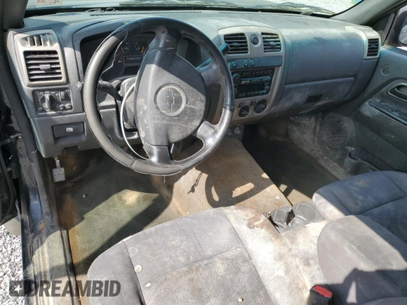 2005 Chevrolet Colorado LS Z71 with VIN 1GCDT196658186089, listed as a Copart auction lot 54735655 with 259,118 mi miles and Salvage title. Bid and sale history available at DreamBid. Image 8.