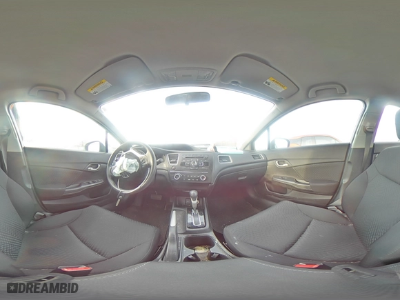 2015 Honda Civic Sedan LX with VIN 19XFB2F58FE111642, listed as a Copart auction lot 49540255 with 94,484 mi miles and Salvage Title. Bid and sale history available at carsss.com. Image 13.