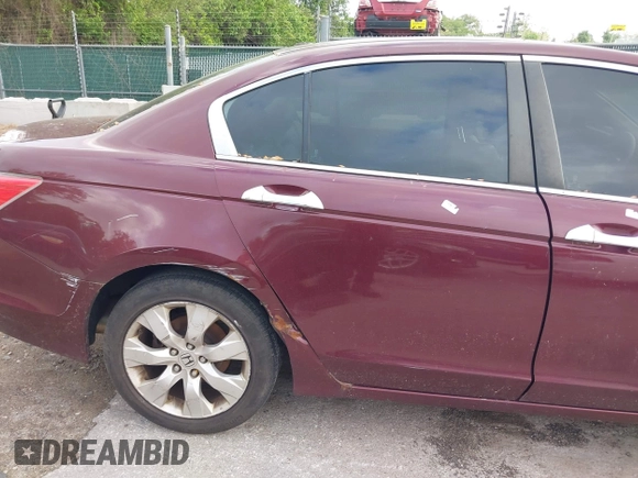 2009 Honda Accord EX-L z VIN 1HGCP26849A163695, wystawiony jako IAAI lot #42198563 z przebiegiem 185 885 mil mil oraz . Historia ofert i sprzedaży dostępna na DreamBid. Obrazek 6.