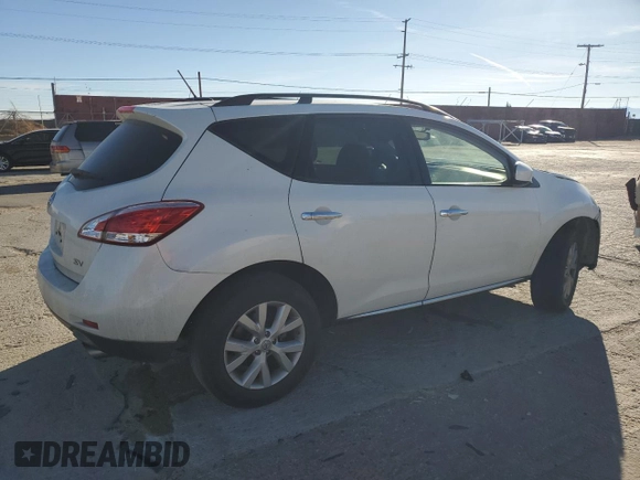2013 Nissan Murano SV z VIN JN8AZ1MU5DW213207, wystawiony jako Copart lot #86898594 z przebiegiem 145 016 mil mil oraz Szkoda całkowita • Salvage title. Historia ofert i sprzedaży dostępna na DreamBid. Obrazek 3.