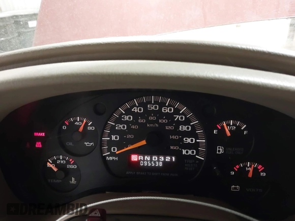 1998 Chevrolet Astro with VIN 1GNEL19W3WB115660, listed as a IAAI auction lot 42141028 with 95,538 mi miles. Bid and sale history available at carsss.com. Image 7.