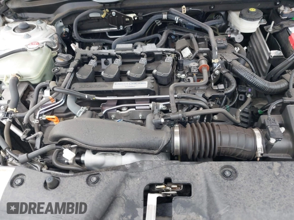2019 Honda Civic Sedan EX with VIN 19XFC1F38KE210039, listed as a IAAI auction lot 41870809 with 23,391 mi miles. Bid and sale history available at carsss.com. Image 10.