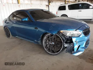 2019 BMW M2 Competition with VIN WBS2U7C51KVB09212, listed as a Copart auction lot 64323704 with 30,743 mi miles and Salvage Title. Bid and sale history available at carsss.com. Image 4.
