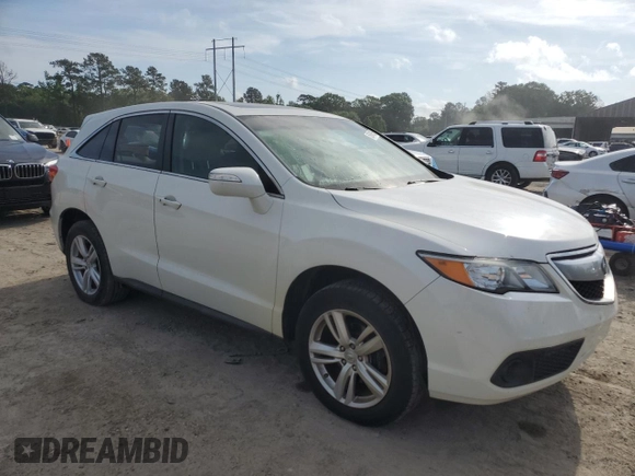 2015 Acura RDX with VIN 5J8TB3H34FL010689, listed as a Copart auction lot 53948525 with 86,951 mi miles and Salvage title. Bid and sale history available at DreamBid. Image 4.