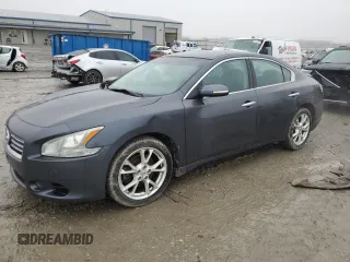 2012 Nissan Maxima S with VIN 1N4AA5AP9CC816112, listed as a Copart auction lot 45053855 with 126,759 mi miles and Salvage Title. Bid and sale history available at DreamBid. Image 1.