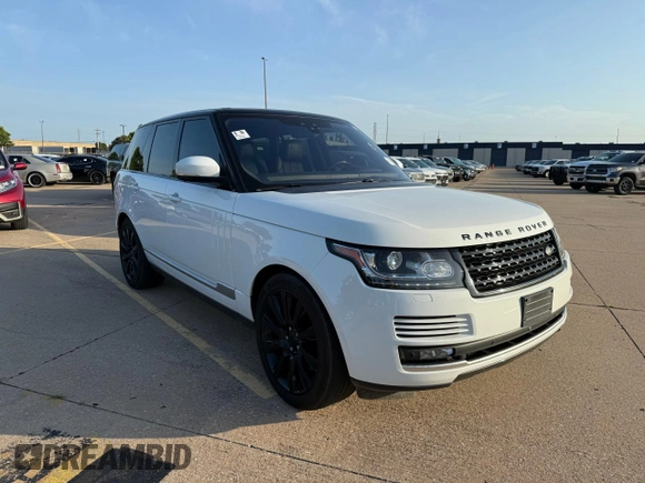 2017 Land Rover Range Rover с VIN SALGS2FEXHA336521, выставлен на аукционе Copart как лот 64723055 с пробегом 128 303 миль миль и Чистый • Clean title. История ставок и продаж доступна на DreamBid. Изображение 1.