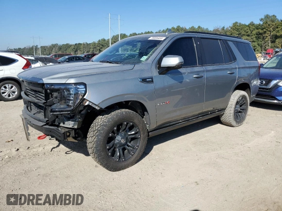 2023 GMC Yukon AT4 with VIN 1GKS2CKD6PR137989, listed as a Copart auction lot 76806404 with 30,732 mi miles and Salvage Title. Bid and sale history available at carsss.com. Image 1.