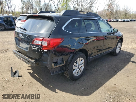 2015 Subaru Outback Premium with VIN 4S4BSACC7F3268125, listed as a Copart auction lot 54147525 with 160,410 mi miles and Salvage Title. Bid and sale history available at DreamBid. Image 3.
