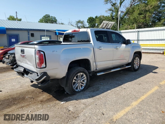 2020 GMC Canyon 4WD SLT with VIN 1GTG6DEN4L1120259, listed as a Copart auction lot 68747604 with 20,147 mi miles and Salvage Title. Bid and sale history available at carsss.com. Image 3.