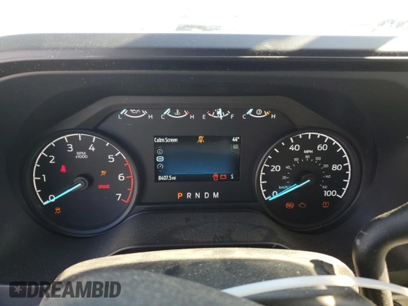 2024 Ford Super Duty F-250 SRW XL with VIN 1FT8W2BA3RED82706, listed as a Copart auction lot 45363815 with 8,407 mi miles and Salvage Title. Bid and sale history available at carsss.com. Image 9.