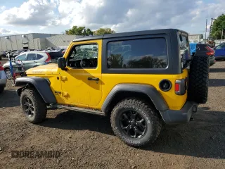 2021 Jeep Wrangler Willys z VIN 1C4HJXAG6MW731023, wystawiony jako Copart lot #68871324 z przebiegiem Nie podano mil oraz Nie do naprawy • Non repairable. Historia ofert i sprzedaży dostępna na DreamBid. Obrazek 2.
