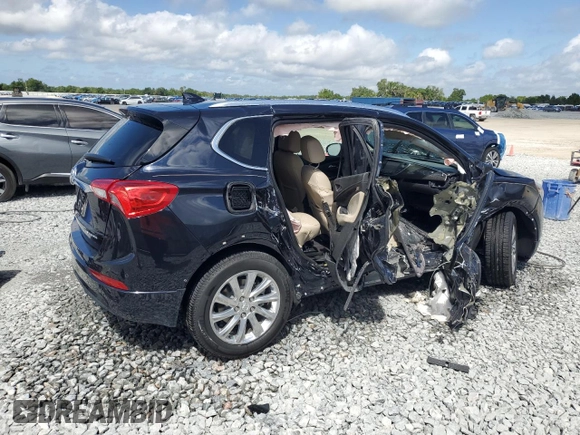 2020 Buick Envision Essence with VIN LRBFXCSA2LD081057, listed as a Copart auction lot 51265665 with 39,345 mi miles and Non Repairable. Bid and sale history available at carsss.com. Image 3.