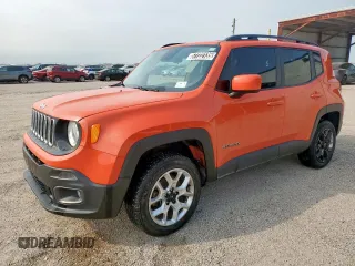 2017 Jeep Renegade Latitude z VIN ZACCJBBB5HPF26425, wystawiony jako Copart lot #57722135 z przebiegiem 59 225 mil mil oraz Tytuł czysty. Historia ofert i sprzedaży dostępna na DreamBid. Obrazek 1.
