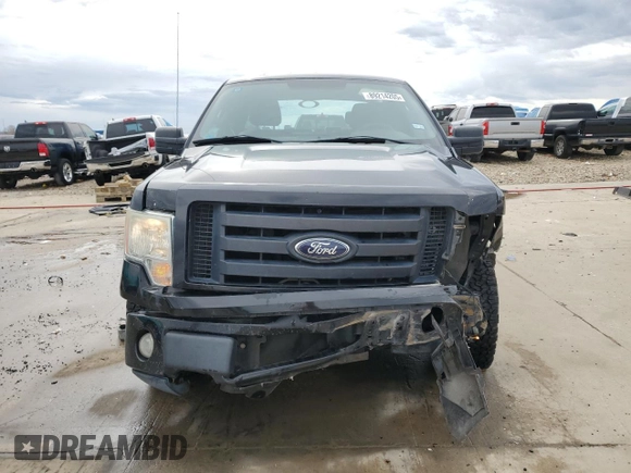 2009 Ford F-150 STX with VIN 1FTRX12W89FA12434, listed as a Copart auction lot 89214205 with 186,144 mi miles and Salvage Title. Bid and sale history available at carsss.com. Image 5.