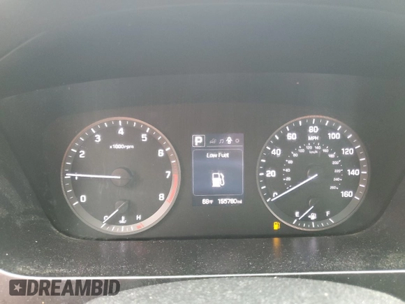 2015 Hyundai Sonata Sport with VIN 5NPE34AF0FH067684, listed as a Copart auction lot 56144395 with 155,780 mi miles and Salvage title. Bid and sale history available at DreamBid. Image 9.