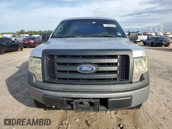 2010 Ford F-150 XL with VIN 1FTFX1CV3AFC98335, listed as a Copart auction lot 83901964 with 93,479 mi miles and Salvage Title. Bid and sale history available at carsss.com. Image 5.