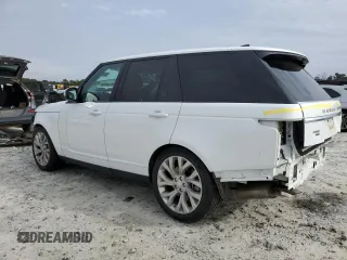2020 Land Rover Range Rover P525 HSE with VIN SALGS2SEXLA597923, listed as a Copart auction lot 44340735 with 53,390 mi miles and Salvage title. Bid and sale history available at DreamBid. Image 2.