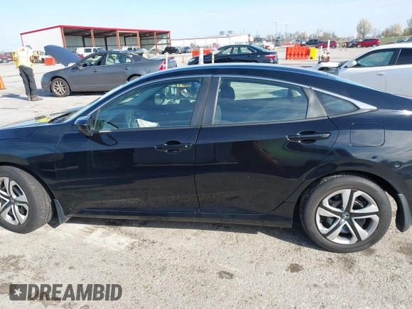 2016 Honda Civic Sedan LX with VIN 19XFC2F52GE055275, listed as a IAAI auction lot 41913726 with 1 mi miles. Bid and sale history available at carsss.com. Image 14.