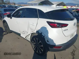 2019 Mazda CX-3 Touring with VIN JM1DKDC77K1453511, listed as a IAAI auction lot 41414781 with 60,511 mi miles. Bid and sale history available at carsss.com. Image 3.