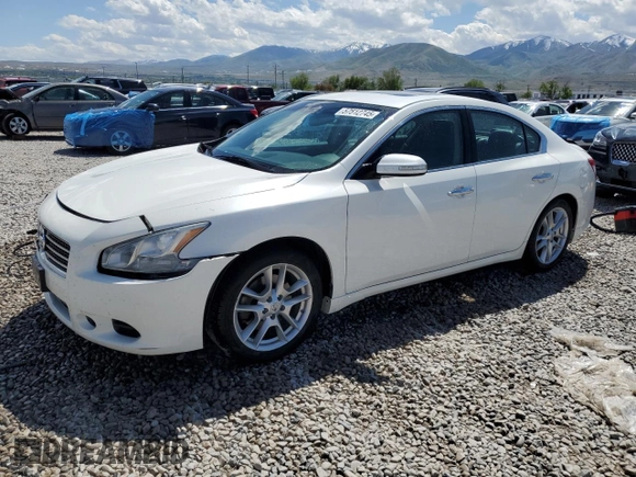 2011 Nissan Maxima S with VIN 1N4AA5AP1BC826972, listed as a Copart auction lot 57512745 with 112,027 mi miles and Salvage title. Bid and sale history available at DreamBid. Image 1.